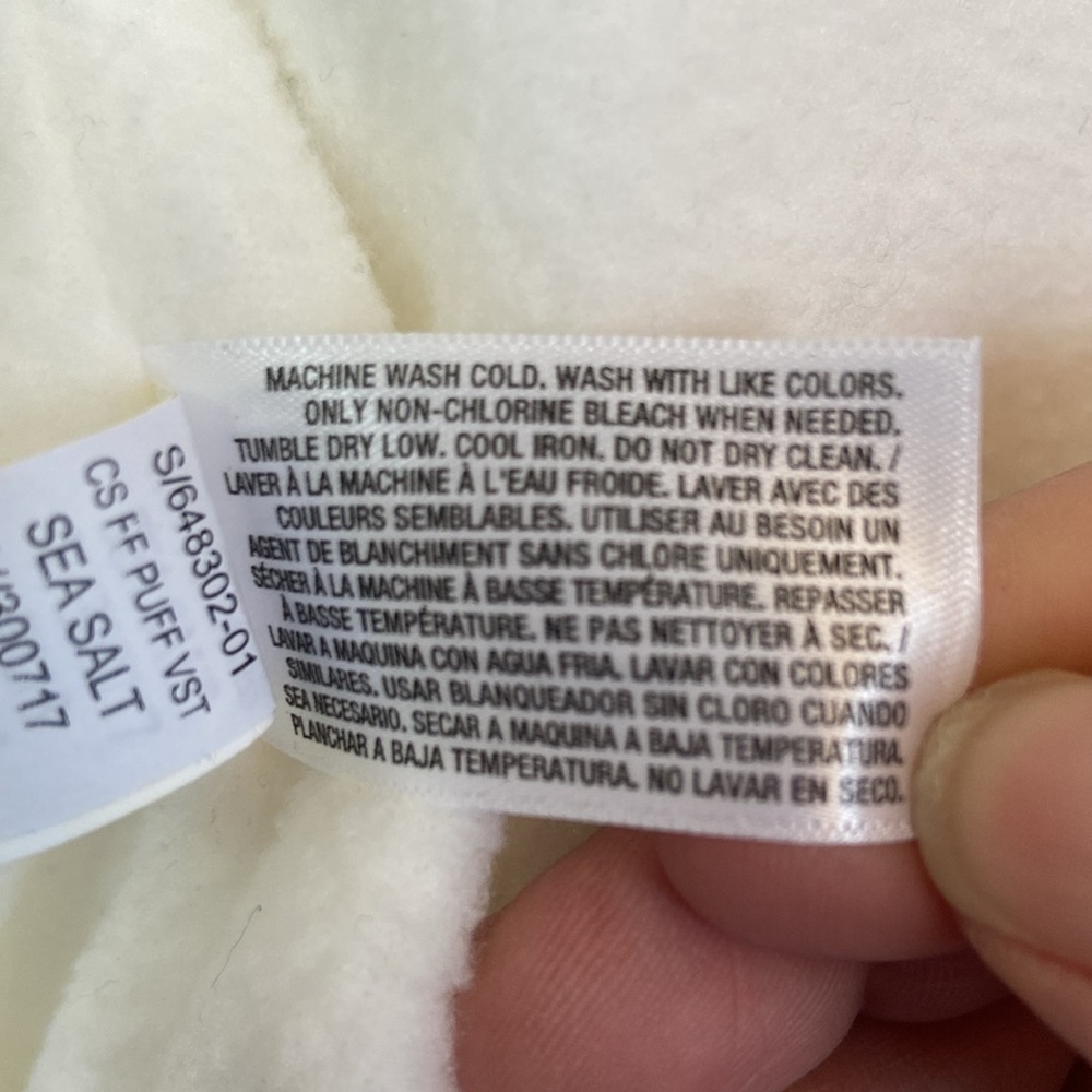 Old Navy Puff Vest - Picture 5 of 7